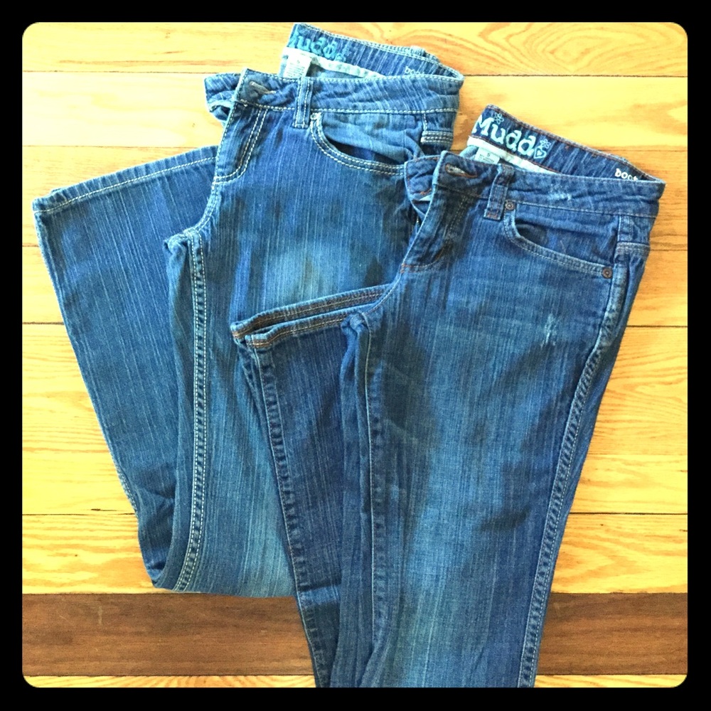 2 pairs size 5 bootcut jeans